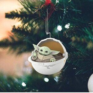 Star Wars The Mandalorian The Child Grogru Christmas Tree Ornament 2020 Hallmark